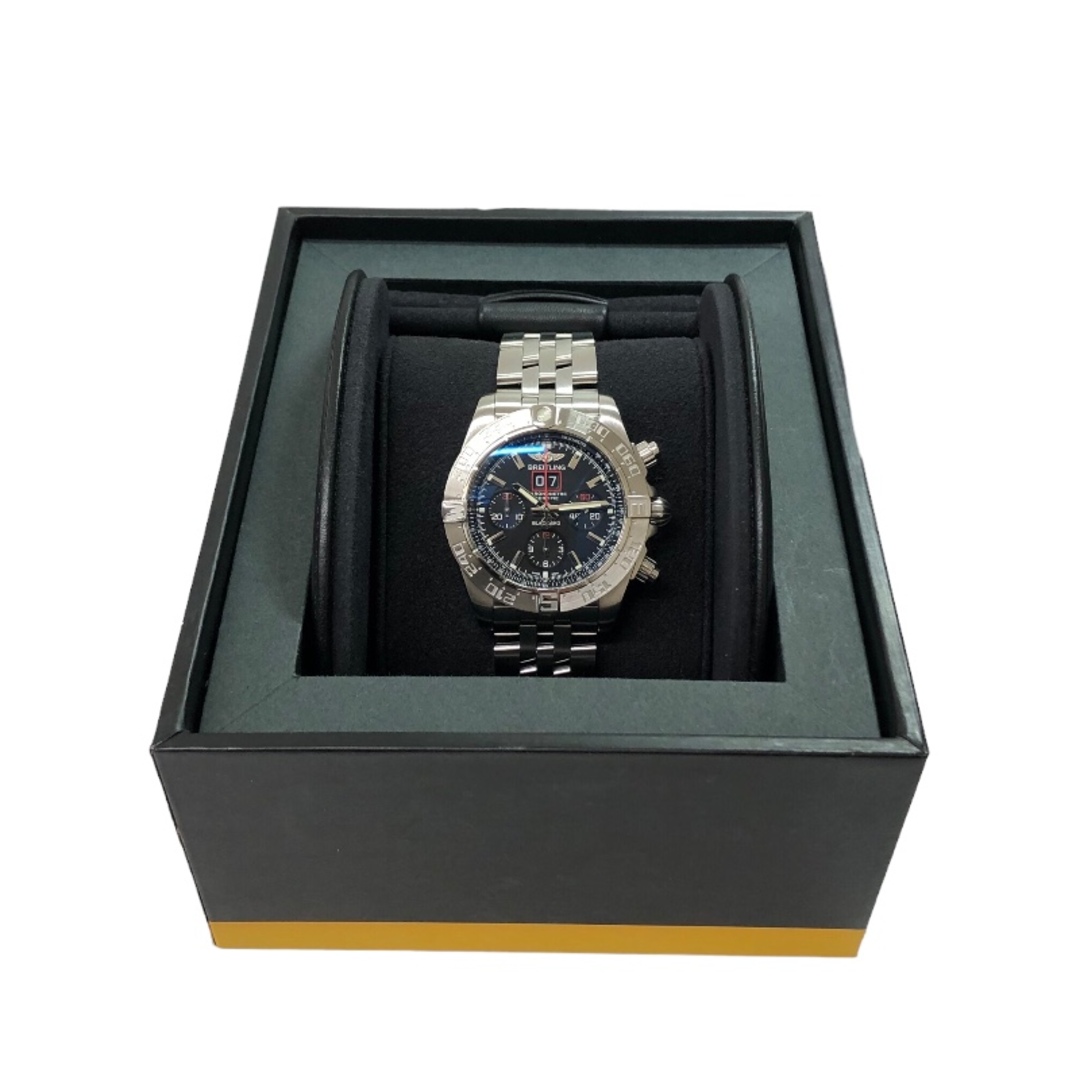 BREITLING(ブライトリング)の　ブライトリング BREITLING クロノマット　ブラックバード　世界2000本限定 A44360 ブラック ステンレススチール SS メンズ 腕時計 メンズの時計(その他)の商品写真