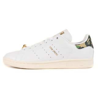 アベイシングエイプ(A BATHING APE)の新品 A BATHING APE ア ベイシング エイプ サイズ:27.0cm 23AW adidas 30周年記念 STAN SMITH BAPE (IG1115) アディダス スタンスミス ベイプ フットウェアホワイト 白 US9 ローカット スニーカー コラボ シューズ 靴【メンズ】(スニーカー)