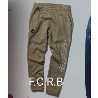 エフシーアールビー(F.C.R.B.)のF.C.R.B EMBLEM SWEAT PANTS (BEIGE Mサイズ)(その他)