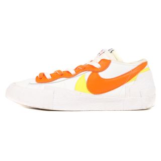 サカイ(sacai)のSacai サカイ サイズ:28.0cm 21SS NIKE BLAZER LOW / SACAI MAGMA ORANGE (DD1877-100) ナイキ ブレザー ロー ホワイト マグマオレンジ US10 ローカット スニーカー シューズ コラボ 靴【メンズ】【中古】(スニーカー)