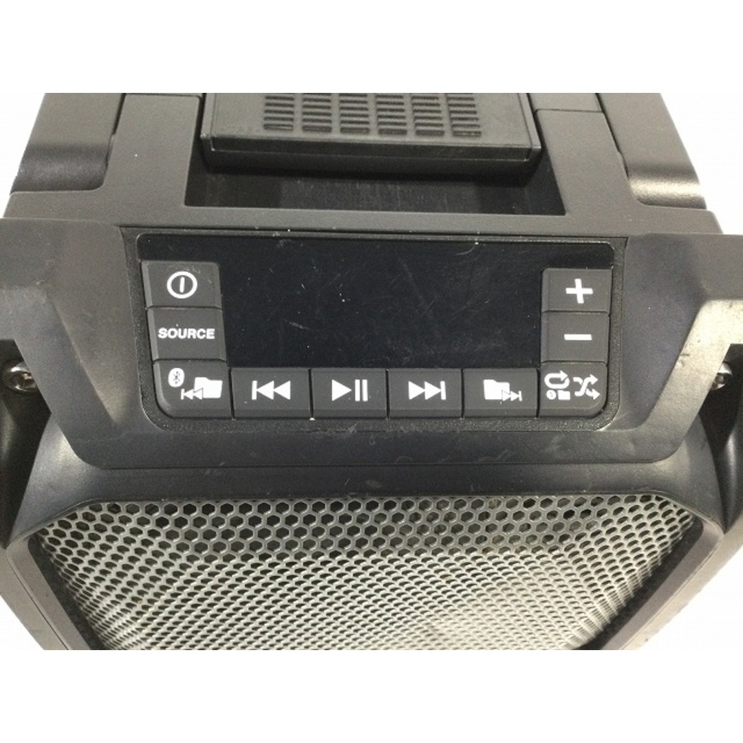☆中古品☆makita マキタ 10.8V~18V 充電式スピーカー MR202 黒 ☆中古品☆makita マキタ 10.8V~18V 充電式スピーカー MR202 黒