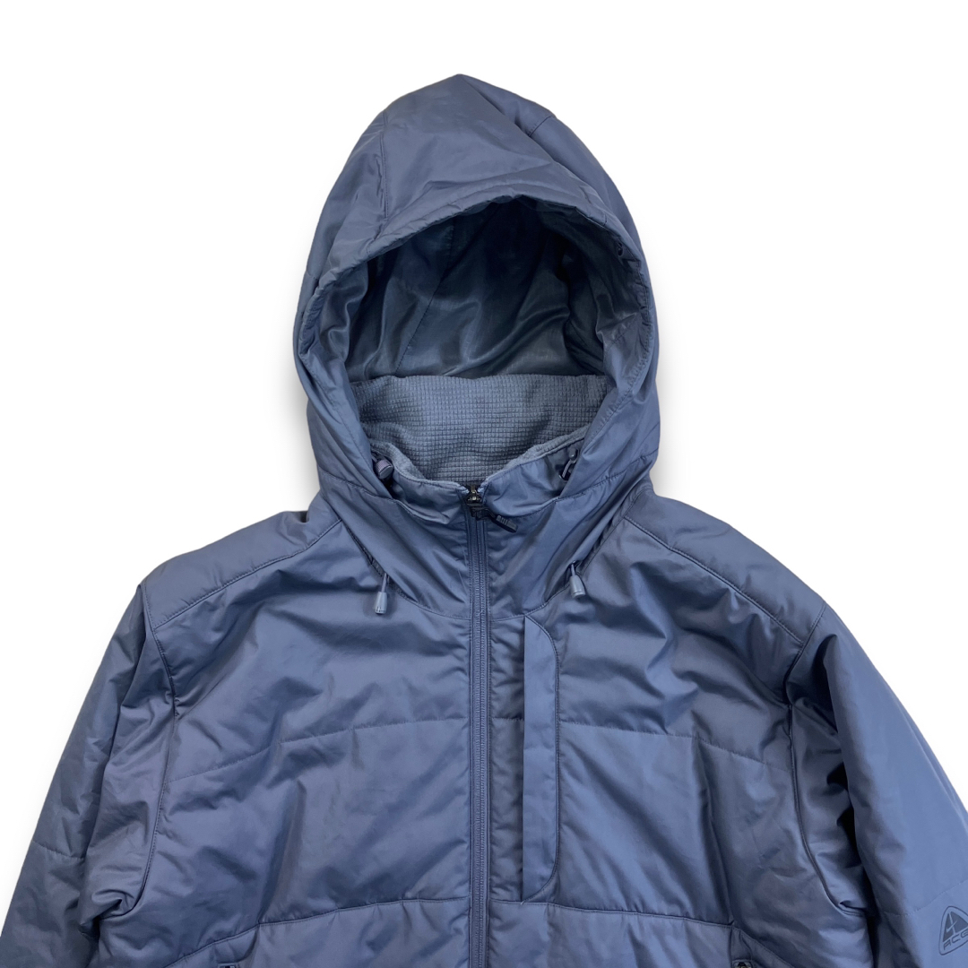 00s NIKE ACG ナイキ ヴィンテージ中綿パーカー グレー ギア テック 00s NIKE ACG ナイキ ヴィンテージ中綿パーカー グレー ギア テック