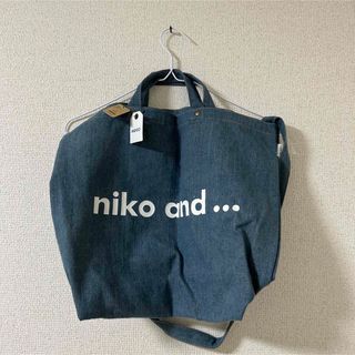 ニコアンド(niko and...)の未使用 niko and... デニムトートバッグ(トートバッグ)