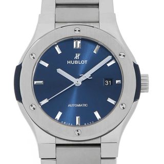 ウブロ(HUBLOT)のウブロ クラシック フュージョン チタニウム 548.NX.7170.NX メンズ 中古(腕時計(アナログ))