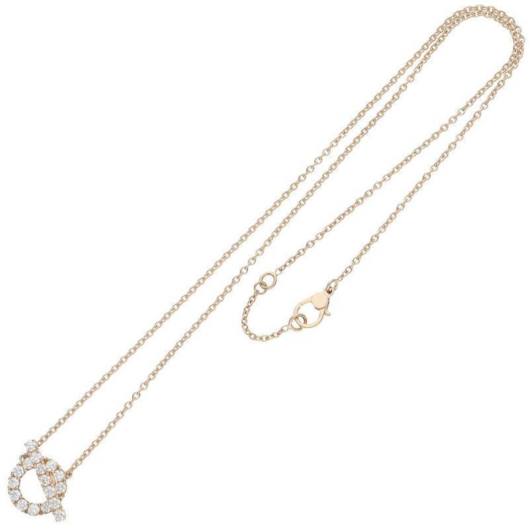 HERMES - エルメス フィネス K18PGダイヤモンドネックレス HERMES - エルメス フィネス K18PGダイヤモンドネックレス
