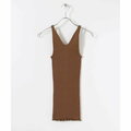 【Brown】HAKUJI Supima silk tank-top pullo