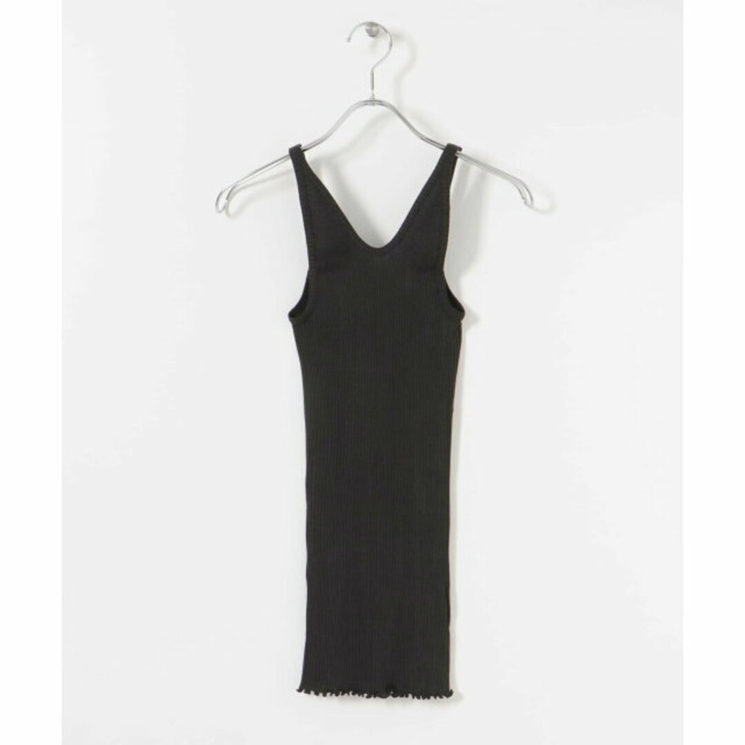 URBAN RESEARCH(アーバンリサーチ)の【Black】HAKUJI Supima silk tank-top pullover レディースのトップス(タンクトップ)の商品写真