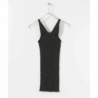 【Black】HAKUJI Supima silk tank-top pullover