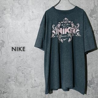 ナイキ(NIKE)の【翌日配送 ❣】ナイキ Tシャツ 半袖 トップス カットソー グレー 2XL(Tシャツ/カットソー(半袖/袖なし))