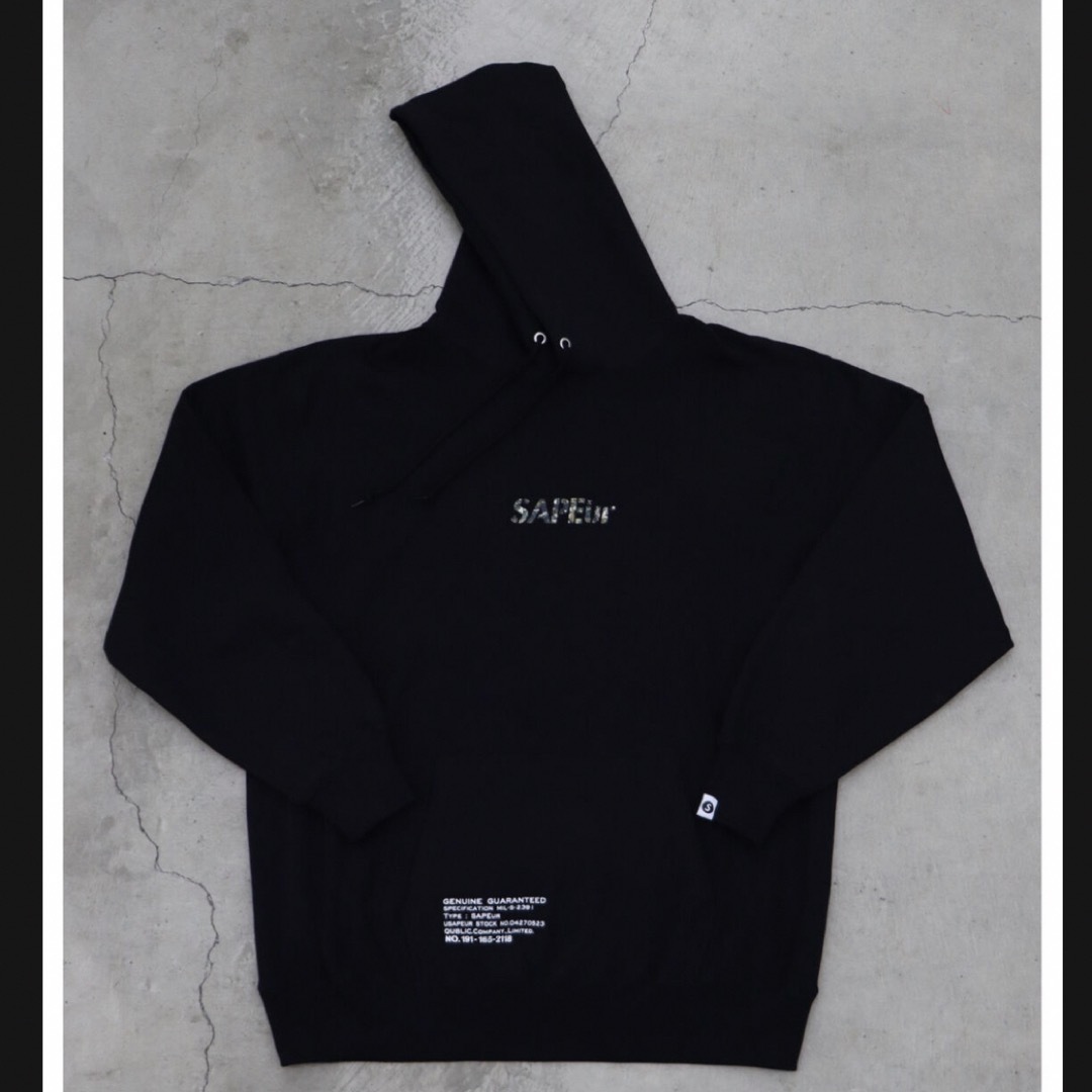 #FR2(エフアールツー)のSAPEur Hoodie フーディ パーカー L サプール メンズのトップス(パーカー)の商品写真