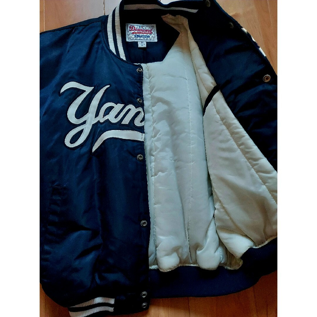 【美品】MLB ニューヨーク・ヤンキース スタジャン メンズのジャケット/アウター(スタジャン)の商品写真