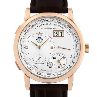 ランゲアンドゾーネ(A. Lange & Söhne（A. Lange & Sohne）)のランゲ＆ゾーネ ランゲ1 タイムゾーン LS1164AD(116.032) メンズ 中古 腕時計(腕時計(アナログ))