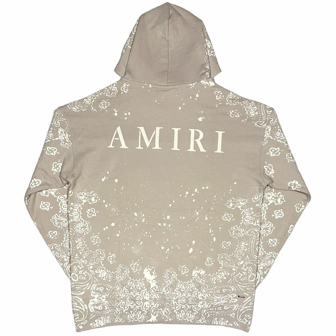 AMIRI アミリ バンダナ柄 ブリーチ スウェットパンツ クリーム M14cm