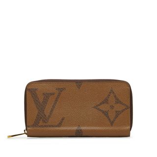 ルイヴィトン(LOUIS VUITTON)のルイ ヴィトン モノグラム ジャイアント リバース ジッピーウォレット 長財布 M69353 PVC レディース LOUIS VUITTON 【228-31943】(財布)