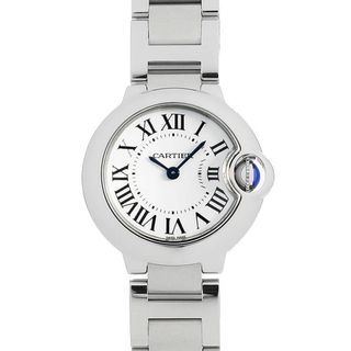 カルティエ(Cartier)のカルティエ バロンブルー SM W69010Z4 レディース 中古 腕時計(腕時計)