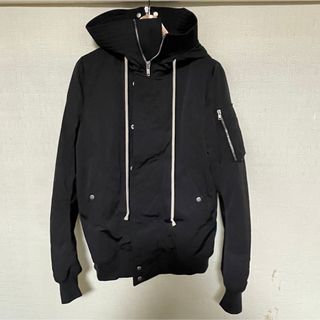 ダークシャドウ(DRKSHDW)のRICK OWENS DRKSHDW HOODED BOMBER  Ｌ(フライトジャケット)