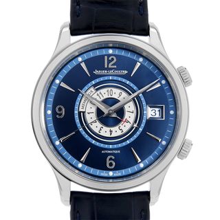 ジャガールクルト(Jaeger-LeCoultre)のジャガールクルト マスターコントロール メモボックス タイマー 世界限定250本 Q410848J(830.8.96.S) メンズ 中古(腕時計(アナログ))