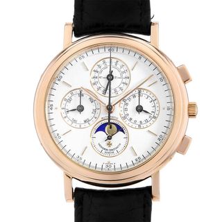 ヴァシュロンコンスタンタン(VACHERON CONSTANTIN)のヴァシュロンコンスタンタン パトリモニー パーペチュアルカレンダー 49005/000R-7591 メンズ 中古 腕時計(腕時計(アナログ))