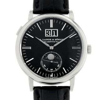 ランゲアンドゾーネ(A. Lange & Söhne（A. Lange & Sohne）)のランゲ＆ゾーネ サクソニア ムーンフェイズ 384.029(LS3843AV) メンズ 中古(腕時計(アナログ))