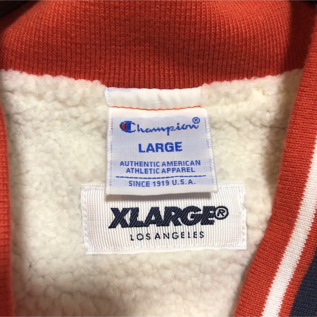 XLARGE(エクストララージ)のXLARGE×champion BOA SNAP JACKET メンズのジャケット/アウター(その他)の商品写真