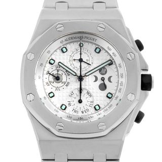 オーデマピゲ(AUDEMARS PIGUET)のオーデマピゲ ロイヤルオーク オフショア パーペチュアルカレンダー クロノグラフ 25854TI.OO.1150TI.01 メンズ 中古 腕時計(腕時計(アナログ))