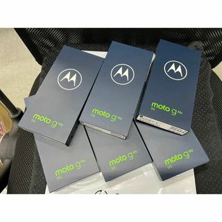 モトローラ(Motorola)の➅　モトローラ　スマホ６台　ブラック２　ピンク３　シルバー/ g53y 5G(スマートフォン本体)