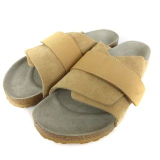 ビルケンシュトック(BIRKENSTOCK)のビルケンシュトック サンダル ベロアレザー ベージュ 26.5cm位 ■SM1(サンダル)