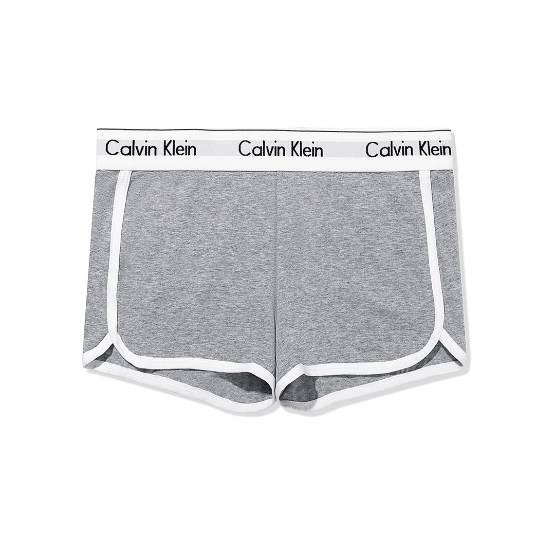 ck Calvin Klein(シーケーカルバンクライン)の【CALVIN KLEIN】MODERNCOTTON ショートパンツ　グレーM レディースのパンツ(ショートパンツ)の商品写真