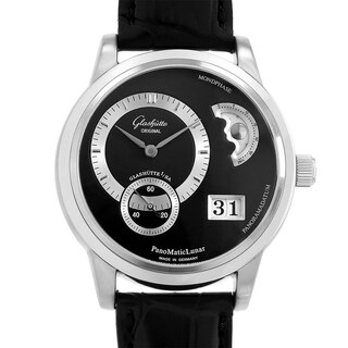 グラスヒュッテオリジナル(Glashutte Original)のグラスヒュッテオリジナル パノマティック ルナ プラチナ 200本限定 90-02-03-03-04 メンズ 中古 腕時計(腕時計(アナログ))