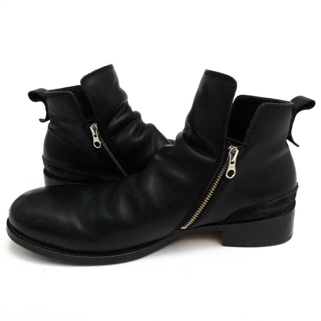 パドローネ/PADRONE サイドジップブーツ シューズ 靴 メンズ 男性 男性用レザー 革 本革 ブラック 黒 PU8565-1108-11D プレーントゥ パドローネ/PADRONE サイドジップブーツ シューズ 靴 メンズ 男性 男性用レザー 革 本革 ブラック 黒 PU8565-1108-11D プレーントゥ