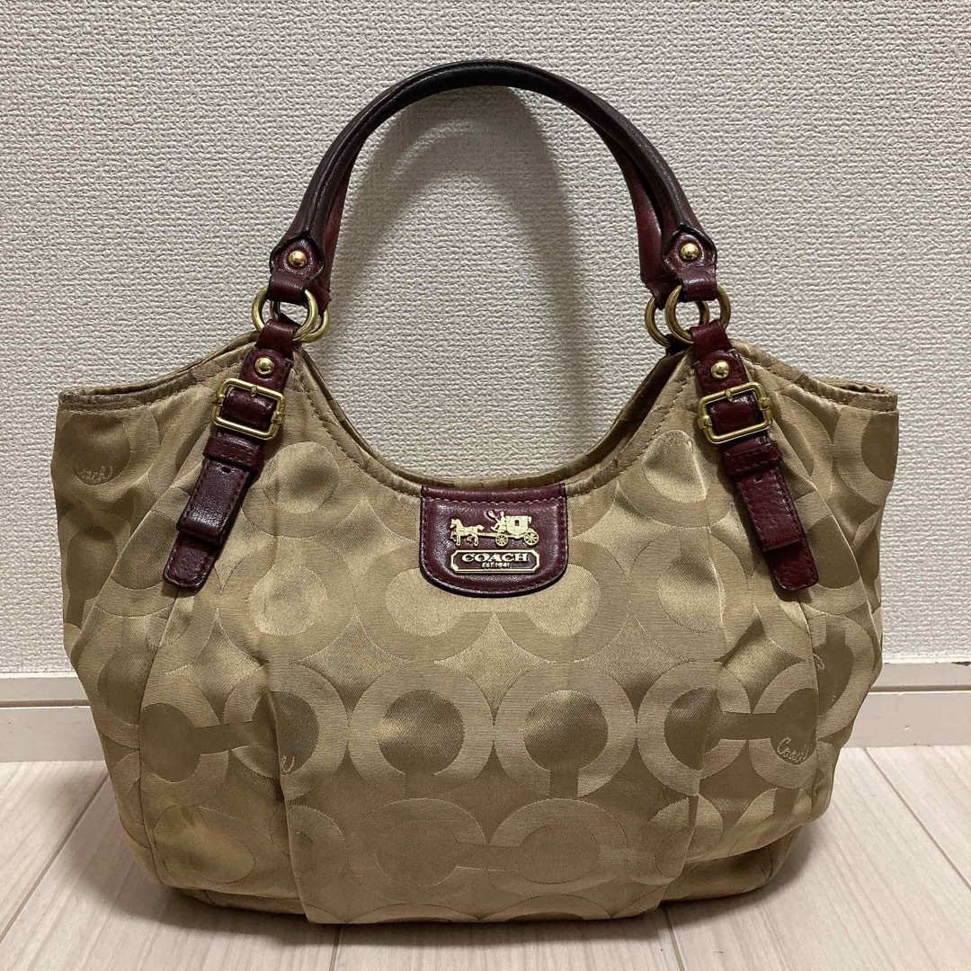 COACH(コーチ)のCOACH コーチ レディース ワンショルダーバッグ トートバッグ 馬車金具 レディースのバッグ(トートバッグ)の商品写真