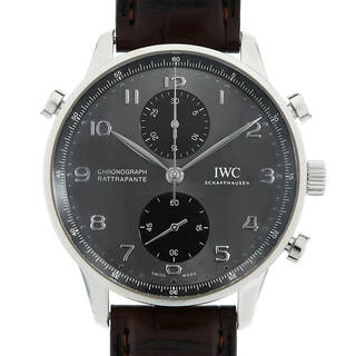 インターナショナルウォッチカンパニー(IWC)のIWC ポルトギーゼ クロノグラフ ラトラパンテ ブティック・ルー・ド・ラペ 限定250本 IW371216 メンズ 中古 腕時計(腕時計(アナログ))