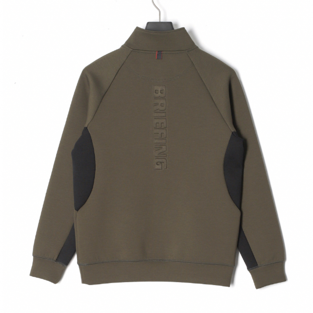 BRIEFING(ブリーフィング)のBRIEFING GOLF  MENS 3D LOGO HALF ZIP スポーツ/アウトドアのゴルフ(ウエア)の商品写真