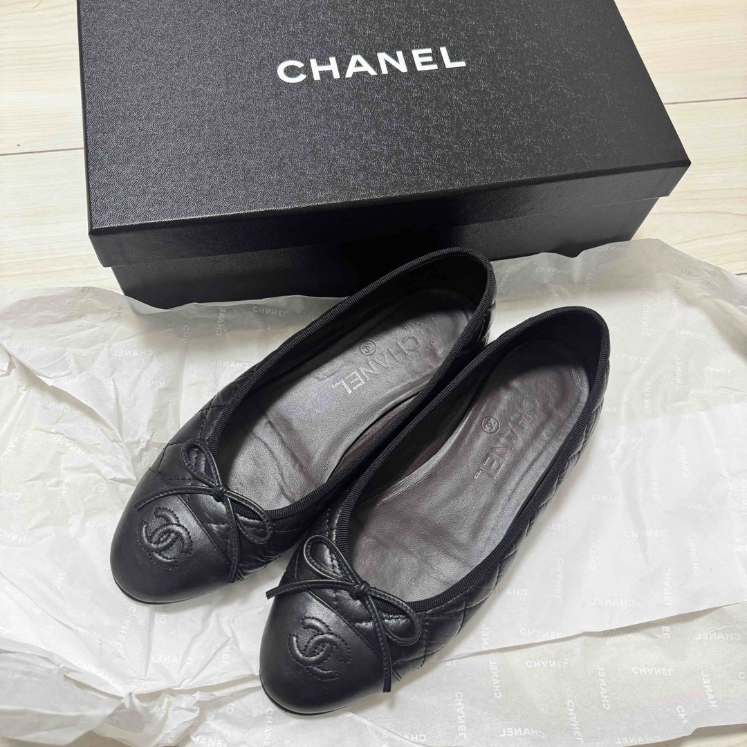 CHANEL - シャネル バレリーナ36.5の通販 by   shop｜シャネルならラクマ