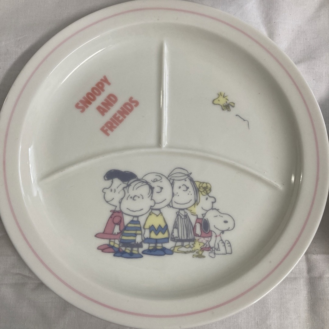 vintage peanuts レトロ　スヌーピー  食器セット インテリア/住まい/日用品のキッチン/食器(食器)の商品写真