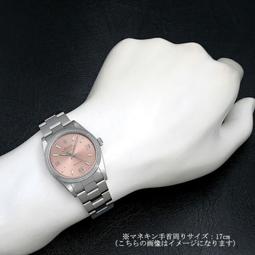 ROLEX(ロレックス)のロレックス エアキング 14000 ピンク 369ホワイトバー T番 メンズ 中古 腕時計 メンズの時計(腕時計(アナログ))の商品写真
