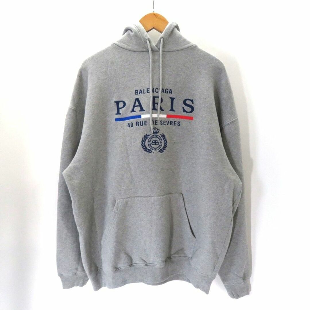 Balenciaga(バレンシアガ)のBALENCIAGA 19aw PARIS FLAG HOODIE 578135 TGV68 メンズのトップス(パーカー)の商品写真