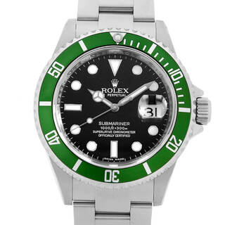 ロレックス(ROLEX)のロレックス サブマリーナ デイト 16610LV ブラック V番 メンズ 中古 腕時計(腕時計(アナログ))