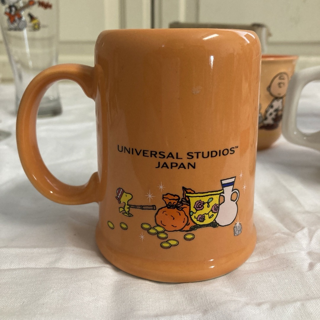 vintage peanuts レトロ　スヌーピー  食器セット インテリア/住まい/日用品のキッチン/食器(食器)の商品写真