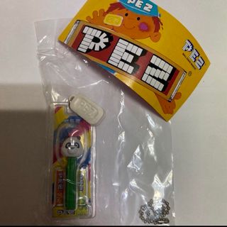 PEZ ペッツ ガチャ パンダ 緑(キャラクターグッズ)