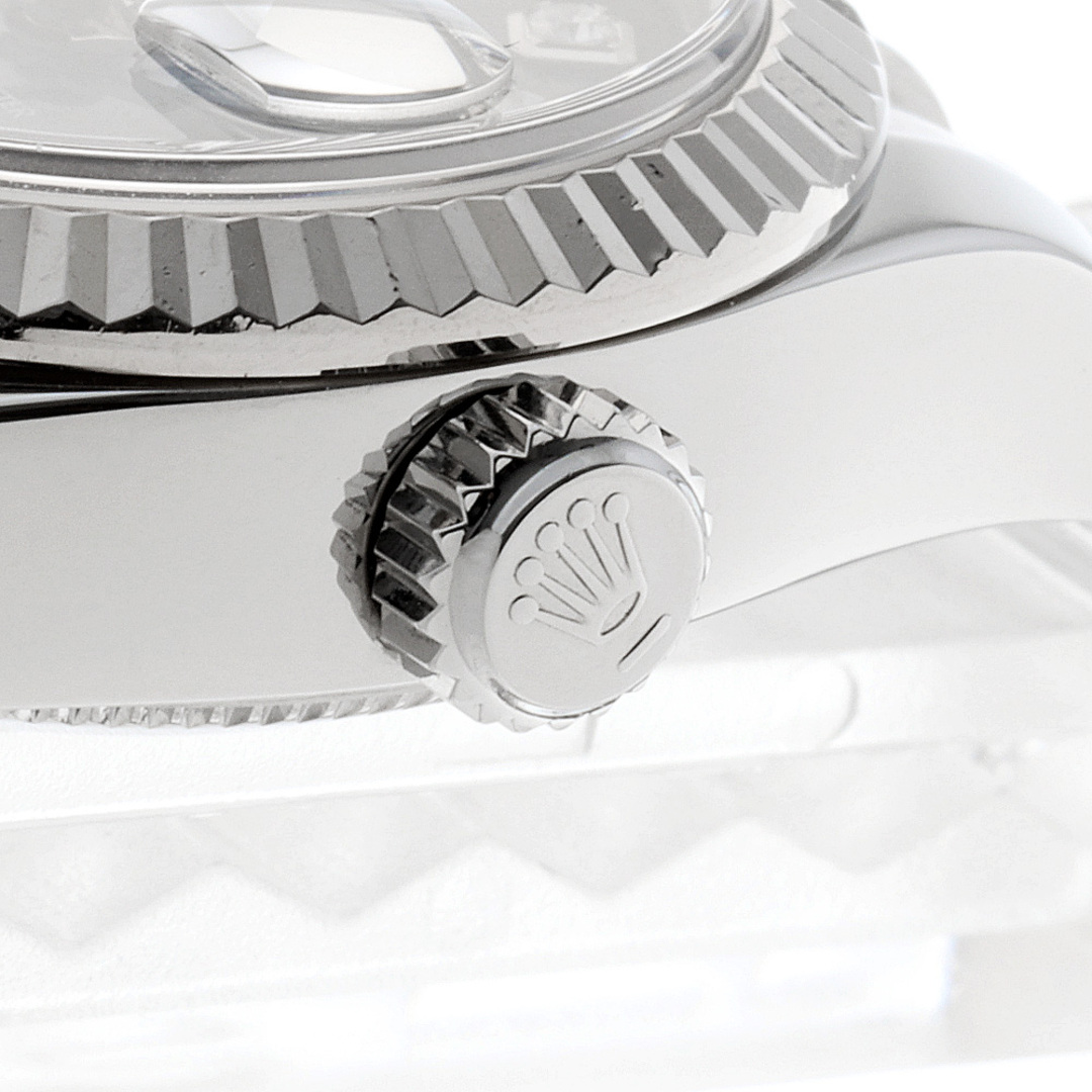 ROLEX(ロレックス)のロレックス デイトジャスト 10Pダイヤ 179174G ブルー グラデーション D番 レディース 中古 腕時計 レディースのファッション小物(腕時計)の商品写真