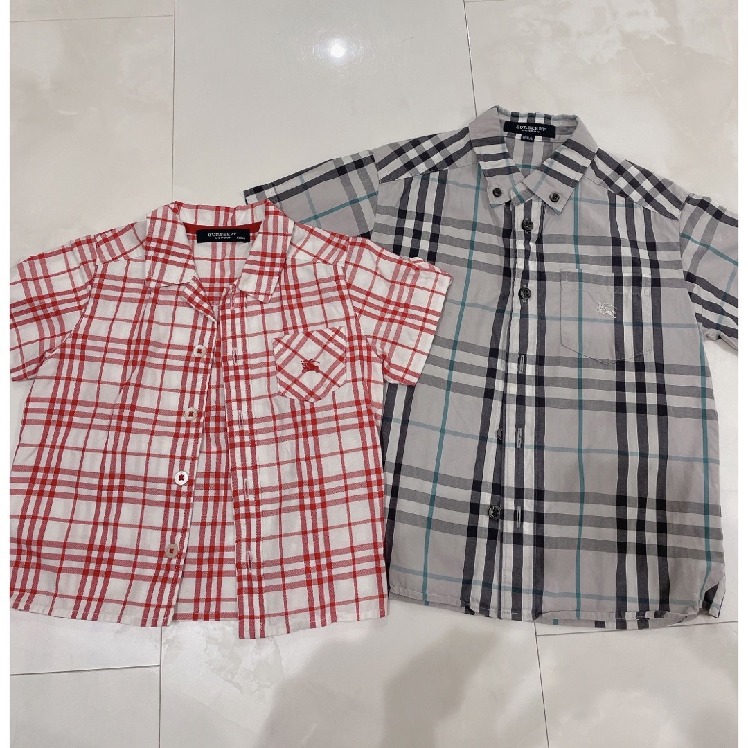 BURBERRY(バーバリー)のBurberry 男の子まとめ売り キッズ/ベビー/マタニティのベビー服(~85cm)(シャツ/カットソー)の商品写真