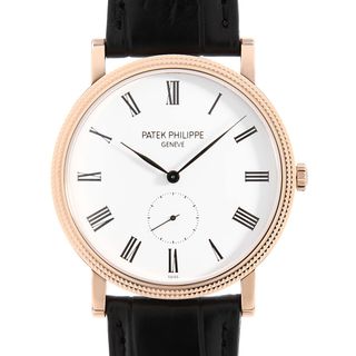 パテックフィリップ(PATEK PHILIPPE)のパテックフィリップ カラトラバ Cal.215 PS 5119R メンズ 中古 腕時計(腕時計(アナログ))