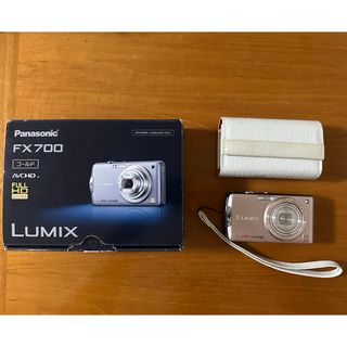 パナソニック(Panasonic)のPanasonic デジタルカメラ DMC-FX700 ピュアピンクゴールド(コンパクトデジタルカメラ)