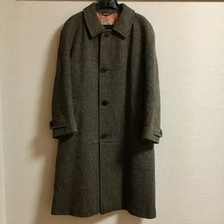 アクアスキュータム(AQUA SCUTUM)のAquascutum カナダ製　ステンカラーコート　ネップ アクアスキュータム(ステンカラーコート)