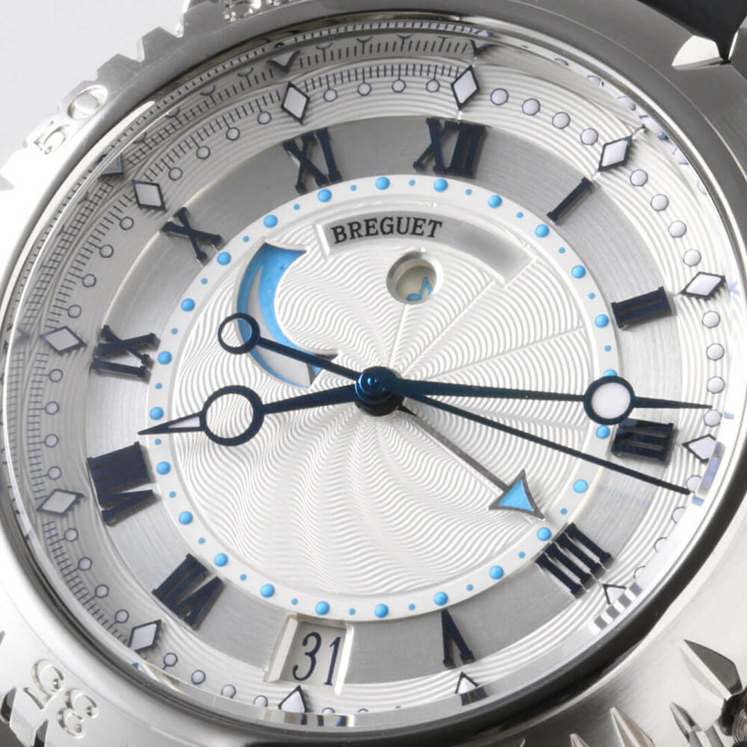 Breguet(ブレゲ)のブレゲ マリーンロイヤルアラーム 5847BB/12/5ZV メンズ 中古 腕時計 メンズの時計(腕時計(アナログ))の商品写真