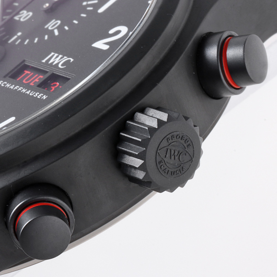 IWC(インターナショナルウォッチカンパニー)のIWC パイロットウォッチ クロノグラフ トップハッターズ IW389108 メンズ 中古 腕時計 メンズの時計(腕時計(アナログ))の商品写真