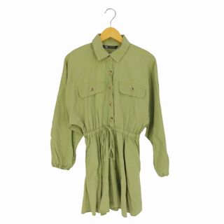 ザラ(ZARA)のZARA(ザラ) LYOCELL SHIRT DRESS リヨセルシャツドレス(その他)