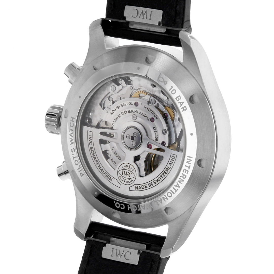 IWC(インターナショナルウォッチカンパニー)のIWC パイロットウォッチ クロノグラフ IW378001 メンズ 中古 腕時計 メンズの時計(腕時計(アナログ))の商品写真