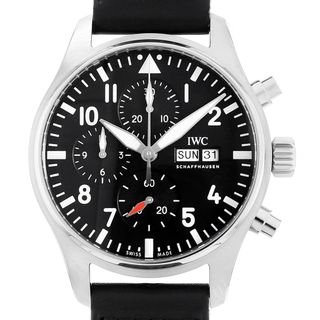 インターナショナルウォッチカンパニー(IWC)のIWC パイロットウォッチ クロノグラフ IW378001 メンズ 中古(腕時計(アナログ))